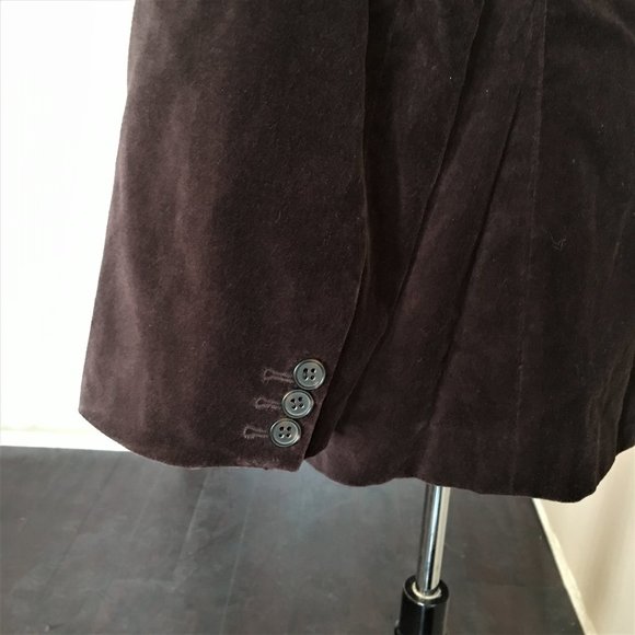 7 FOR ALL MANKIND Men’s Velvet Blazer  | LARGE - Picture 5 of 12